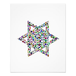 David stjärna fototryck