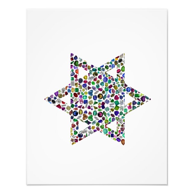 David stjärna fototryck (Framsidan)