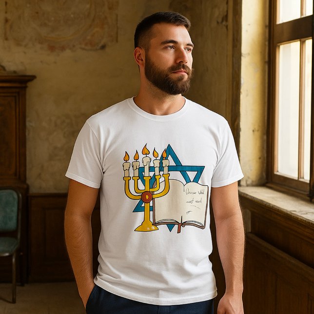 David Stjärna Religiös Herr T-Shirt (Skapare uppladdad)