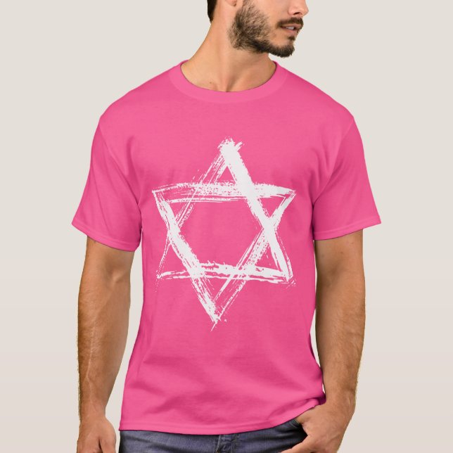 David stjärna t shirt (Framsida)