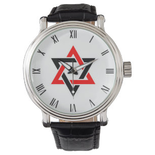 David-symbolens stjärna armbandsur