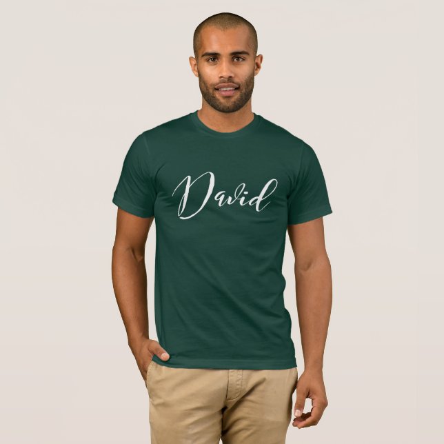 David T-shirt (Hel framsida)