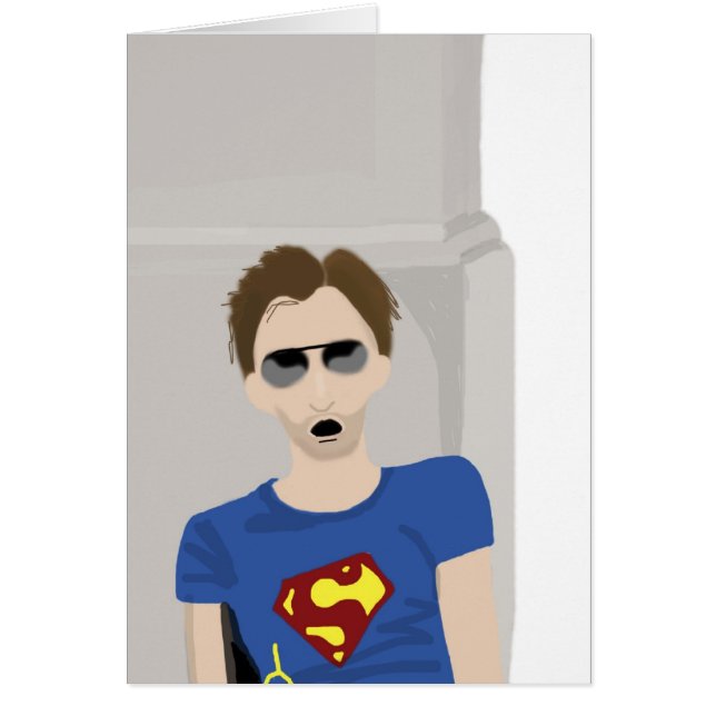 David Tennant tomt kort (Framsidan)