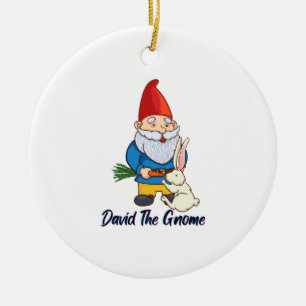 David The Gnome Julgransprydnad Keramik