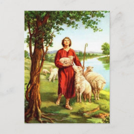 David The Shepherd Vykort