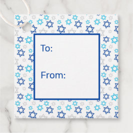 David-till-från-stjärnan Gåvor Etiketter