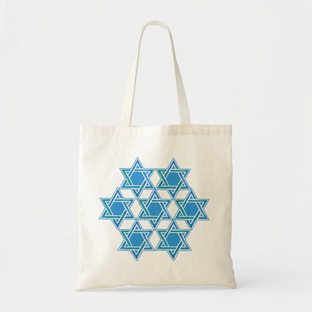 David Tote Bag-stjärnan Tygkasse (Framsidan)