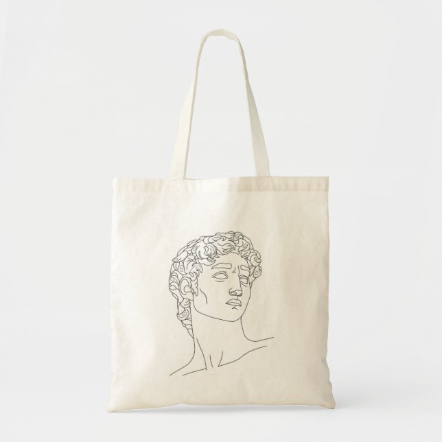 David Tote bag Tygkasse (Framsidan)