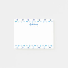 David utmärkta stjärna post-it block