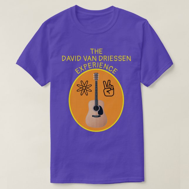 David Van Driessen Experience Shirt T (Design framsida)