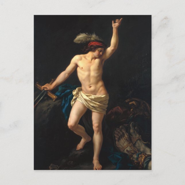 David Victorious, 1780 Vykort (Framsida)