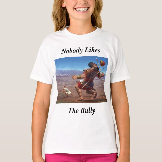 David vs. Goliath T Shirt (Framsida)