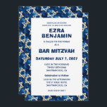 David Watercolor Anpassningsbar Pub Bat mitzvah st Inbjudningar<br><div class="desc">Perfekt-kort för att tillkännage ett bat mitzvah, pub mitzvah eller annat judiskt firande! Star mönster för dig på framsidan och baksidan! FULLT ANPASSADE! Klicka på "Anpassa" ovan om du vill redigera texten. Klicka på "Redigera med verktyg" om du vill justera typsnitt, färg och placeringar och ta bort baksidans design om...</div>