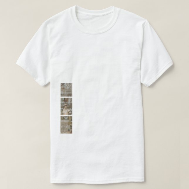 David Who?— Hem Tryckt T-Shirt (Design framsida)