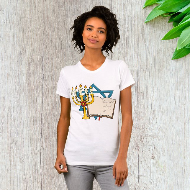 David Womens T-Shirts stjärna (Skapare uppladdad)