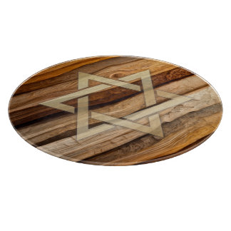David Wood Board Effect Round Glass Board