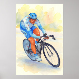 Davide REBELLIN 2005 Akvarell Poster