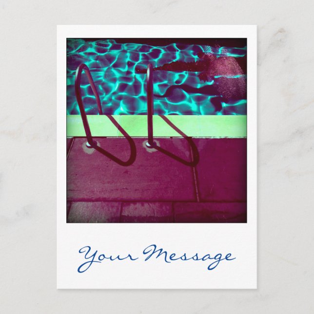 David's Bassäng 06161 Anpassningsbar 3d Computer A Vykort (Framsida)