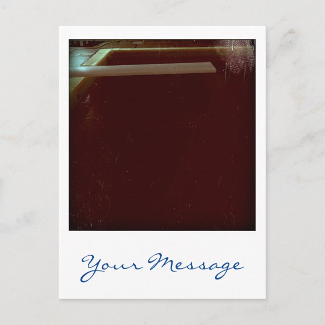 David's Bassäng 09c06 Anpassningsbar 3d Computer A Vykort (Framsida)