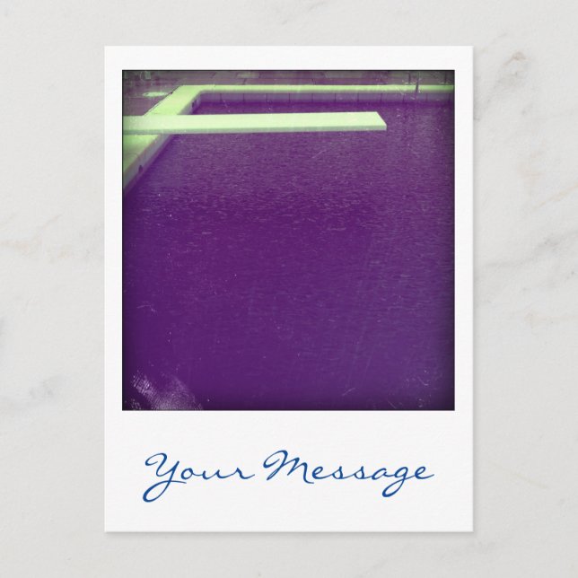 David's Bassäng 09e05 Anpassningsbar 3d Computer A Vykort (Framsida)