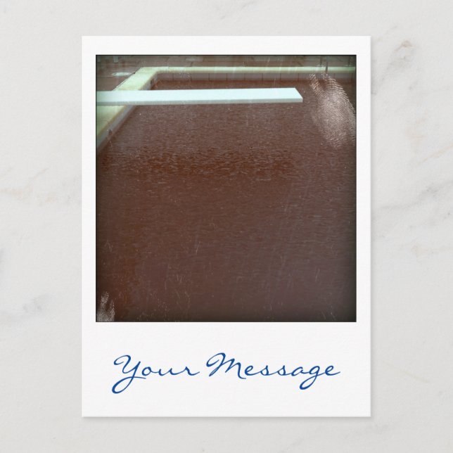 David's Bassäng 09e05 Anpassningsbar 3d Computer A Vykort (Framsida)