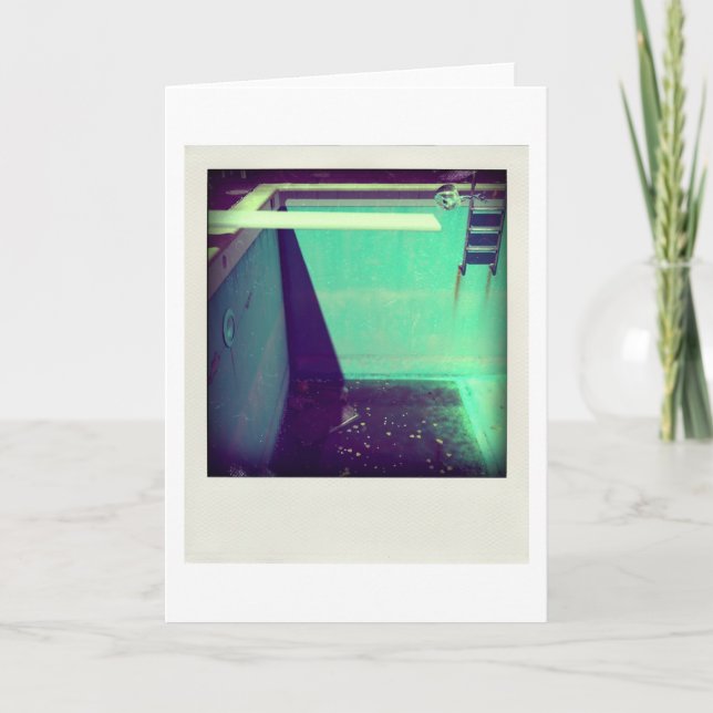 David's Bassäng 09g05 variation2 3d Computer Art C Kort (Framsida)