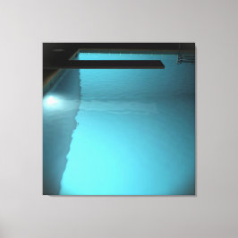 DAVID'S BASSÄNG SERIES p09d Canvas