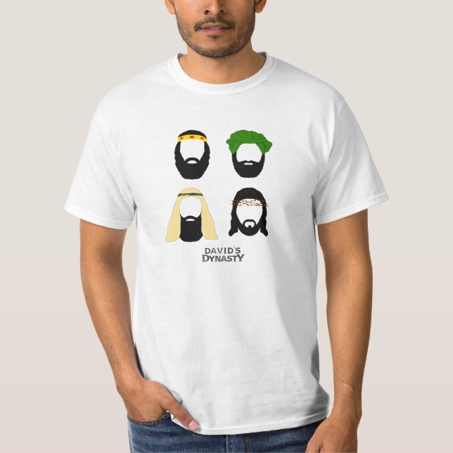 Davids dynasti - skägg - T-tröja T-shirt (Framsida)