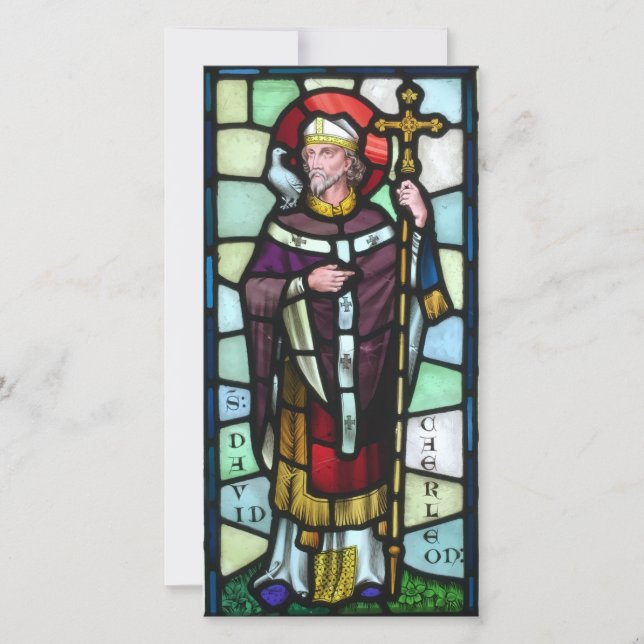 Davids för walesisk pride Sanktt text för Julkort (Framsida)