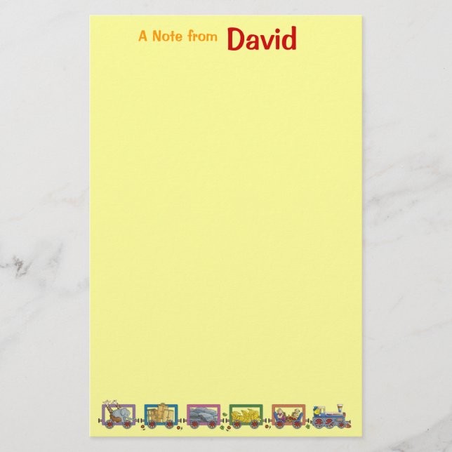 Davids hemlighet reser brevpapper (Framsida)