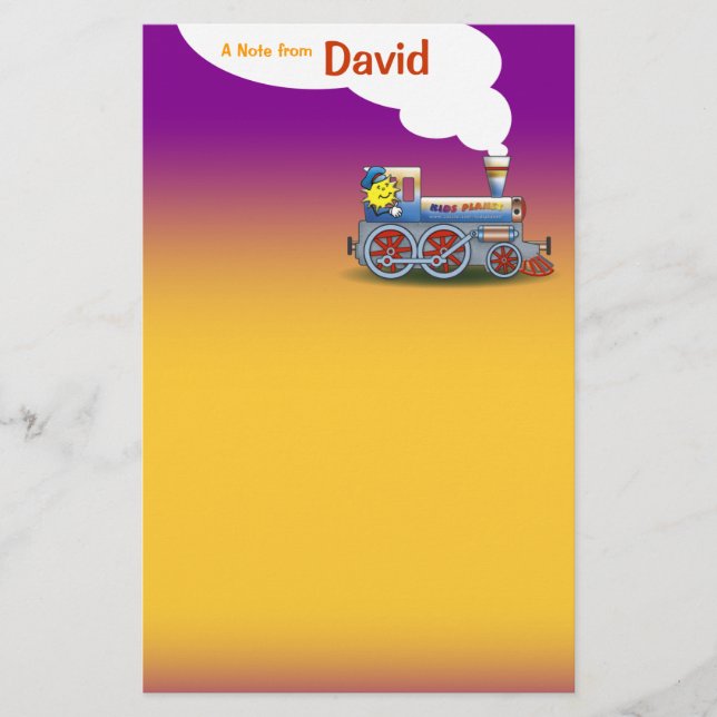 Davids hemlighet reser brevpapper (Framsida)