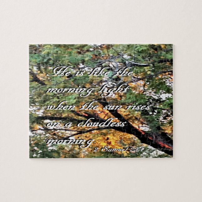 Davids sist sång pussel (Horisontell)