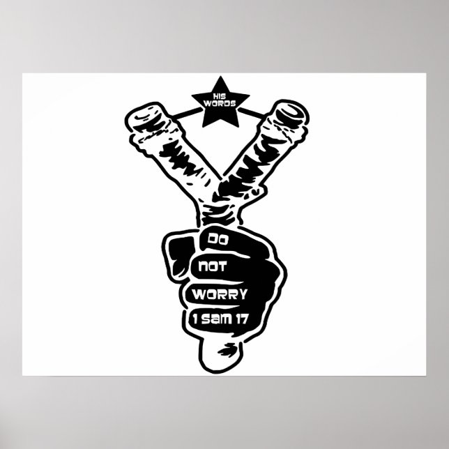 David's Slingshot Poster (Framsidan)