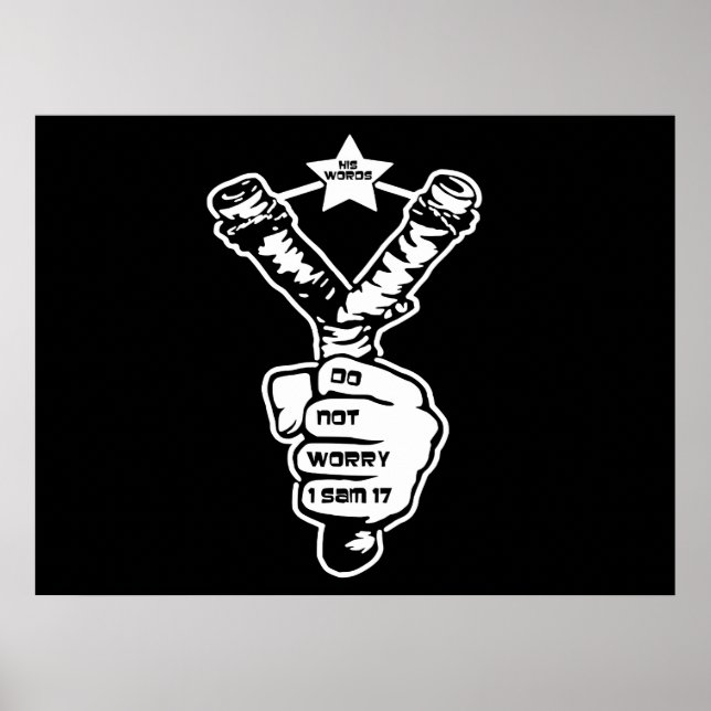 David's Slingshot Poster (Framsidan)