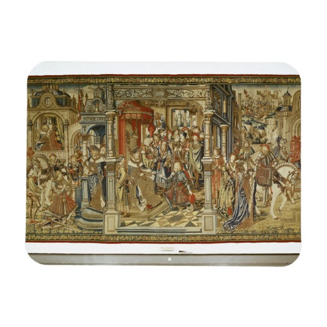 David's sons Amnon och Absalom deklarerar krig på  Magnet (Horisontell)