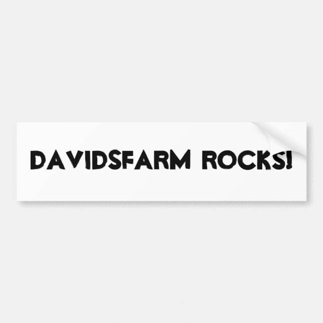 DAVIDSFARM-STENAR! Bildekal (Framsidan)