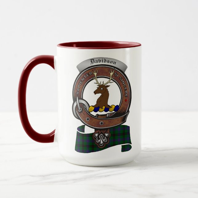Davidson Klan Badge Combo15oz Mugg (Vänster)