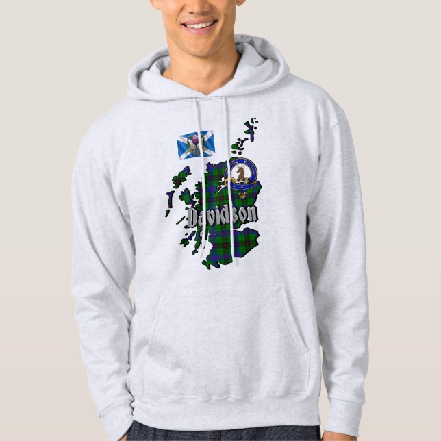 Davidson Klan Badge Hoodie (Framsida)