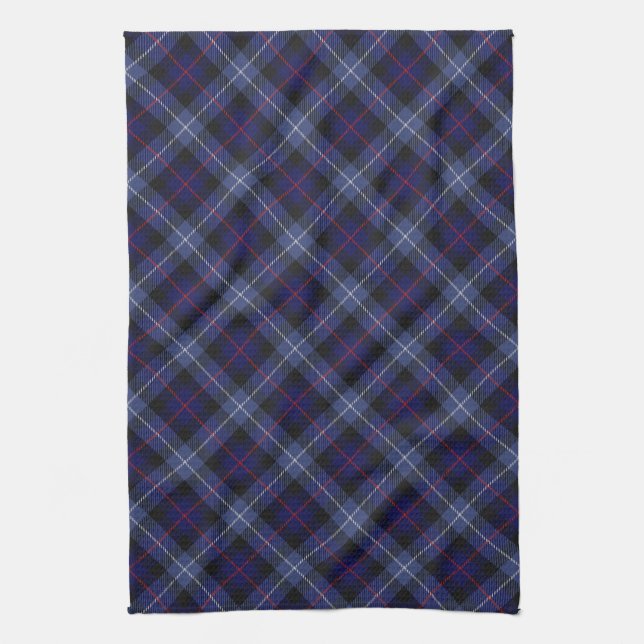 Davidson Scottish Klan Tartan Kitchen Towel Kökshandduk (Vertikal)