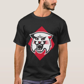 Davidson Wildcat Icon Logotyp Officiellt licensier T Shirt