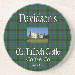 Davidsons gamla Tulloch Castle Coffee Co. Underläg Underlägg