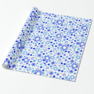 Davidsstjärna Hanukkah Presentpapper