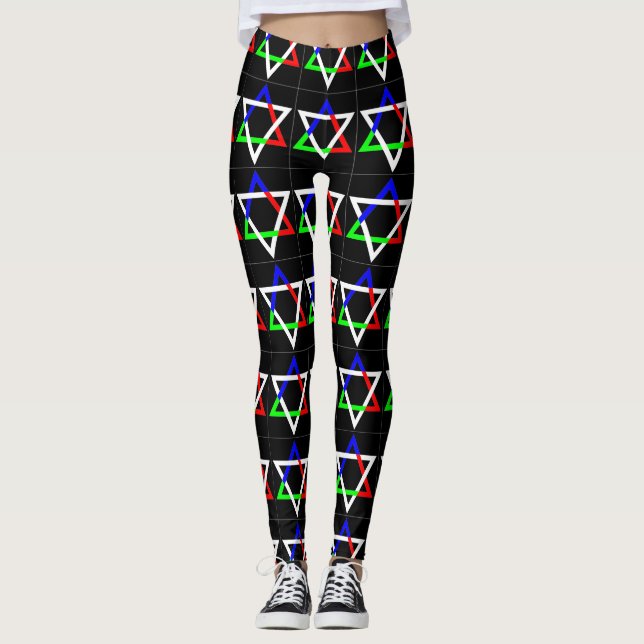 Davidsstjärnan Leggings (Framsida)