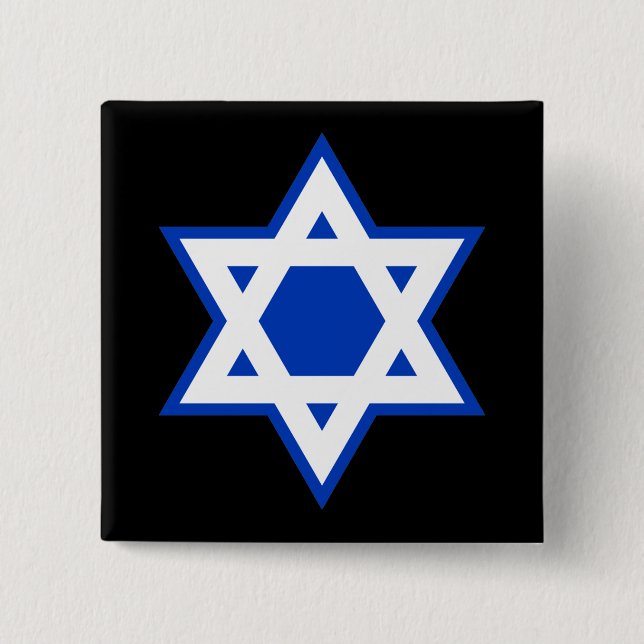 Davidstjärna Knapp (Framsida)