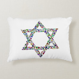 Davidstjärna Prydnadskudde