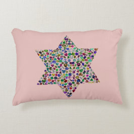 Davidstjärna Prydnadskudde