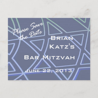 Davidstjärna vykort