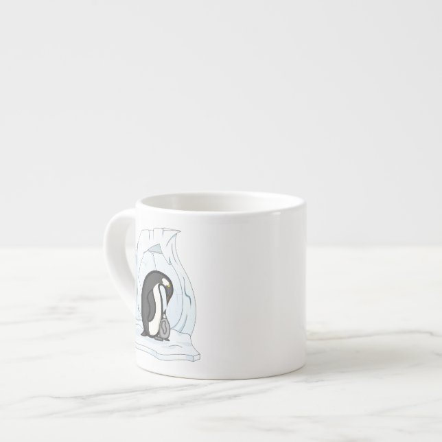 Davin och Annie pingvinernas specialmugg Espressomugg (Framsida vänster)