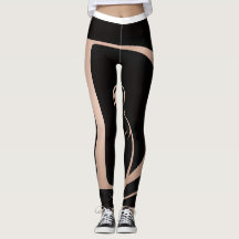 Davina Fit Logo Dam Stilsamma Träningsleggings