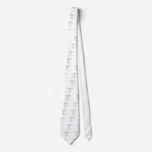 DaVinci Anatomy Man i Chakra Färg Slips
